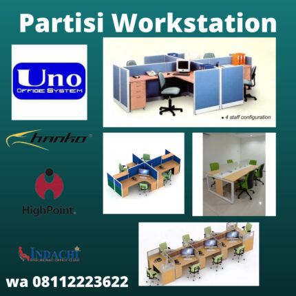 Partisi Workstation Merk Uno Bandung