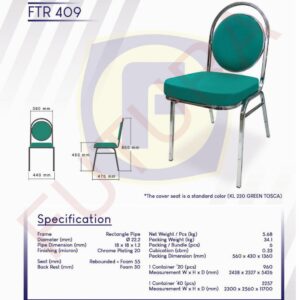 Kursi Lipat Futura FTR 409 Bandung 