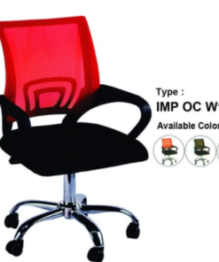 Kursi Kantor Hidrolic Red Black By Importa