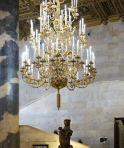 Column Hall chandelier