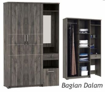 Lemari Pakaian Activ Spin LPMR 301