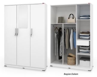 Lemari pakaian spin lp 330