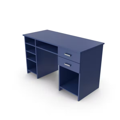 meja staff biru
